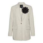 Vero Moda Beige Polyester Blazer -   -  Vero Moda.